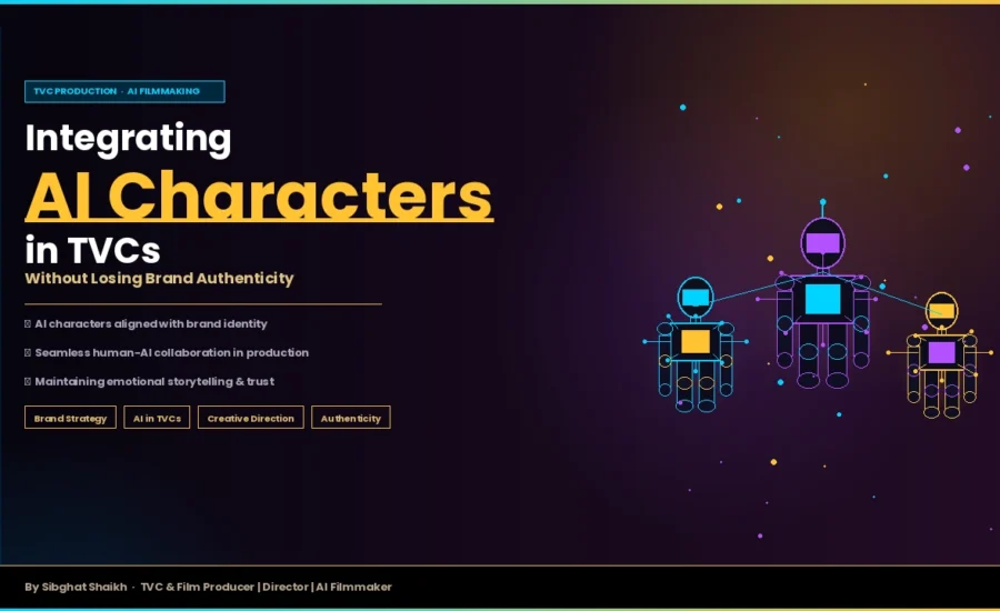 Integrating AI Characters in TVCs