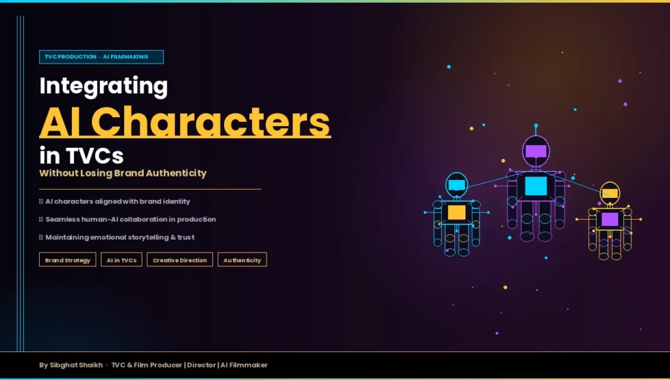 Integrating AI Characters in TVCs