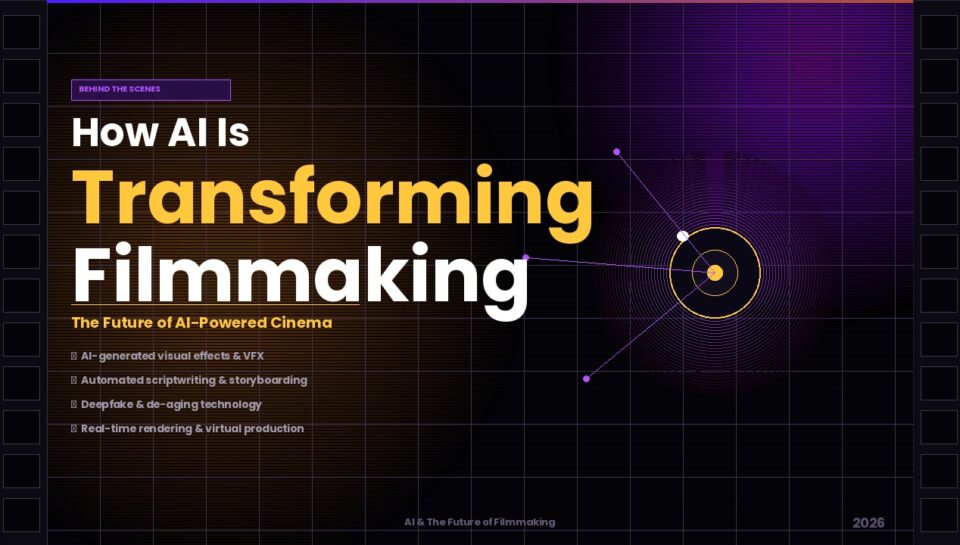 How AI Is Transforming the Future of Filmmaking